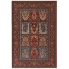 Couristan Timeless Treasures 4325/0300 Vintage Baktiari Area Rug - Burgundy