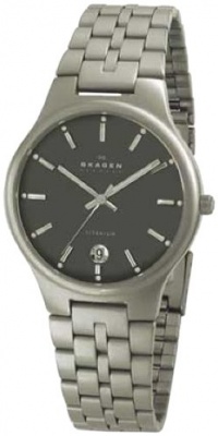 Skagen Men's 105LTX Titanium Grey Dial Watch Skagen Men's 105LTX Titanium Grey Dial Watch