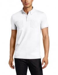 Calvin Klein Sportswear Men's Short Sleeve 3 Button Polo Shirt Calvin Klein Sportswear Men's Short Sleeve 3 Button Polo Shirt