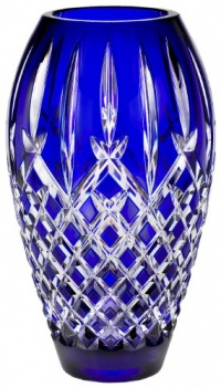 Waterford Jim O'Leary Araglin Prestige Cobalt 9-Inch Vase