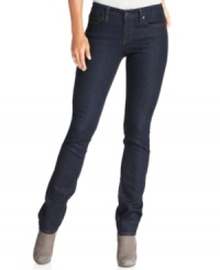 Refresh your jeans wardrobe with a straight-leg classic from Calvin Klein Jeans. Pair them with anything from tees to billowy tunics for no-fuss style. Refresh your jeans wardrobe with a straight-leg classic from Calvin Klein Jeans. Pair them with anything from tees to billowy tunics for no-fuss style.
