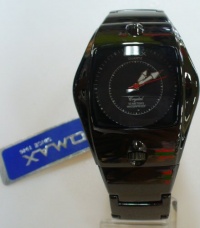 Omax Quartz Men Watches Black Case with Black Dial Omax Quartz Men Watches Black Case with Black Dial