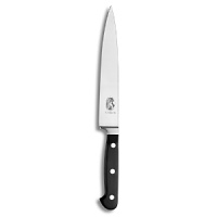 Handcrafted in Soligin, Germany, the filet knife is hot drop forged from a single piece of high-carbon stainless steel and ice tempered for optimum sharpness and edge retention. A perfect tool for the kitchen that will last a lifetime. Handcrafted in Soligin, Germany, the filet knife is hot drop forged from a single piece of high-carbon stainless steel and ice tempered for optimum sharpness and edge retention. A perfect tool for the kitchen that will last a lifetime.
