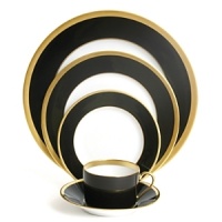Haviland's Laque de Chine Gold is both timeless and modern, enabling traditional color-matching selections to radical color combinations. Unique pieces' smooth, bold colors are united by a brilliant gold band. Haviland's Laque de Chine Gold is both timeless and modern, enabling traditional color-matching selections to radical color combinations. Unique pieces' smooth, bold colors are united by a brilliant gold band.