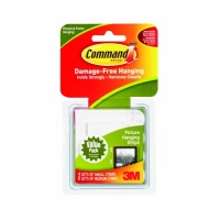 Command Picture Hanging Strips, 4-Small, 8-Medium Command Picture Hanging Strips, 4-Small, 8-Medium