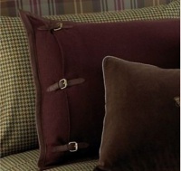 Ralph Lauren Edgefield Standard Sham Herringbone Burgundy Ralph Lauren Edgefield Standard Sham Herringbone Burgundy