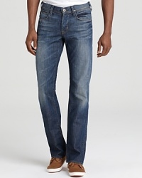 Distressed for an authentic look and feel, these jeans from Hudson keep you on your game. Distressed for an authentic look and feel, these jeans from Hudson keep you on your game.