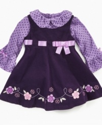 Another darling design from Blueberi Boulevard, put on this cute jumper and dress combination to complement her sweet style. Another darling design from Blueberi Boulevard, put on this cute jumper and dress combination to complement her sweet style.