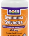 NOW Foods Gymnema Sylvestre 400mg, 90 VCaps