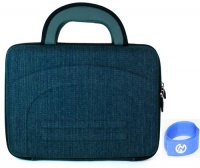 RCA DRC99390 9 Portable DVD Player Case Blue Denim Hard Shell + EnvyDeal Velcro Cable Tie RCA DRC99390 9 Portable DVD Player Case Blue Denim Hard Shell + EnvyDeal Velcro Cable Tie
