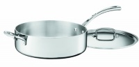 Cuisinart FCT33-28H French Classic Tri-Ply Stainless 5-1/2-Quart Saute Pan with Helper Handle and Cover Cuisinart FCT33-28H French Classic Tri-Ply Stainless 5-1/2-Quart Saute Pan with Helper Handle and Cover