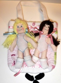 Beginners Doll Pattern Kit with Instruction CD/224/Simply Sisters 9 - Makes 2 Dolls with Quilted Carry Tote & Craft Velour Babies Beginners Doll Pattern Kit with Instruction CD/224/Simply Sisters 9 - Makes 2 Dolls with Quilted Carry Tote & Craft Velour Babies