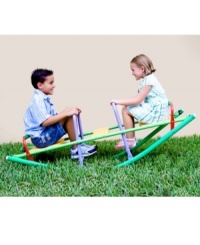 It's a balancing act! This rocker see-saw from Pure Fun not only features large handle grips and back supports on the seat, but also helps to increase balance and muscle coordination. There's sure to be hours of fun for everyone. It's a balancing act! This rocker see-saw from Pure Fun not only features large handle grips and back supports on the seat, but also helps to increase balance and muscle coordination. There's sure to be hours of fun for everyone.
