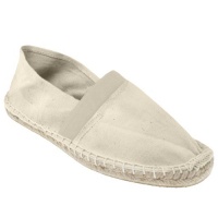 Capelli New York Espadrille With Crochet Stitching And Floral Lining On Rubber Outsole Natural 9 Capelli New York Espadrille With Crochet Stitching And Floral Lining On Rubber Outsole Natural 9