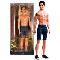 Mattel Year 2009 Barbie Pink Label Collector Movie Series The Twilight Saga New Moon 12 Inch Doll - JACOB with Denim Short Pants and 1 Pair of Sneaker Shoes (R9909) Mattel Year 2009 Barbie Pink Label Collector Movie Series The Twilight Saga New Moon 12 Inch Doll - JACOB with Denim Short Pants and 1 Pair of Sneaker Shoes (R9909)