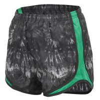 Nike Women's Printed Tempo Running Shorts-Gray/Green Nike Women's Printed Tempo Running Shorts-Gray/Green