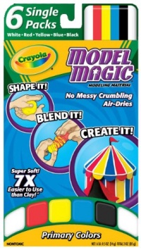 Crayola Model Magic Single Packs Primary Colors Crayola Model Magic Single Packs Primary Colors