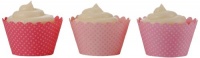Dress My Cupcake Baby Pink Trio Cupcake Wrappers, Set of 36 Dress My Cupcake Baby Pink Trio Cupcake Wrappers, Set of 36