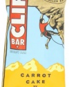 Clif Bar Energy Bar, Carrot Cake, 2.4-Ounce Bars, 24 Count