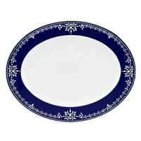 Marchesa by Lenox Empire Pearl 13 Oval Platter Marchesa by Lenox Empire Pearl 13 Oval Platter
