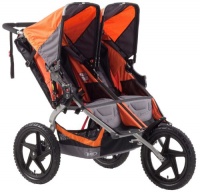 BOB Sport Utility Duallie Stroller, Orange BOB Sport Utility Duallie Stroller, Orange