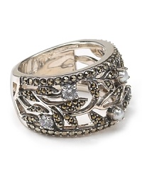 Take an elegant approach to accessorizing with this cocktail ring from Judith Jack. With an intricate leaf and petal design they are a natural after-hours choice. Take an elegant approach to accessorizing with this cocktail ring from Judith Jack. With an intricate leaf and petal design they are a natural after-hours choice.