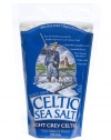 Celtic Sea Salt®, Light Grey, By The Grain & Salt Society, Coarse Ground, 1/2# Bag
