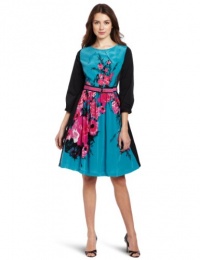 Plenty by Tracy Reese Women's Contrast Frock, Blue, 10 Plenty by Tracy Reese Women's Contrast Frock, Blue, 10