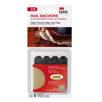 3M Tekk Protection Anchor Rug System, (Pack of 4) 3M Tekk Protection Anchor Rug System, (Pack of 4)