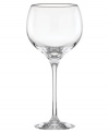 With the same crystal elegance and luxe platinum banding as Solitaire Platinum stemware, the Lenox Signature goblet makes even more of an impact in a new, larger size.