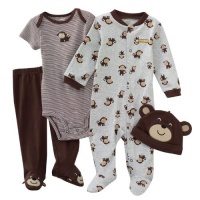 Carters Monkey Sleep and Play Set - Baby Carters Monkey Sleep and Play Set - Baby