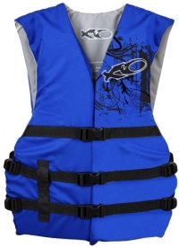 X20 Universal Adult Life Jacket Vest - Blue & Black X20 Universal Adult Life Jacket Vest - Blue & Black