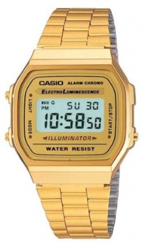 Mens Casio Classic Digital Watch Gold One Size Mens Casio Classic Digital Watch Gold One Size