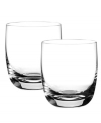 Worthy of your finest bottle, the No. 2 tumblers from the Villeroy & Boch drinkware collection are exquisitely crafted in luxe crystal for richly blended Scotch. Weighted shams look and feel exceptional while maintaining the temperature of your drink. Worthy of your finest bottle, the No. 2 tumblers from the Villeroy & Boch drinkware collection are exquisitely crafted in luxe crystal for richly blended Scotch. Weighted shams look and feel exceptional while maintaining the temperature of your drink.