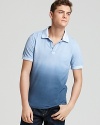 Benson Pique Dip Dye Polo - Slim Fit