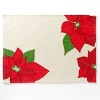 St. Nicholas Square Poinsettia Placemat Set of 2