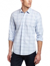 Calvin Klein Sportswear Men's Slim Long Sleeve Yarn Dye Ombre Plaid Poplin Calvin Klein Sportswear Men's Slim Long Sleeve Yarn Dye Ombre Plaid Poplin