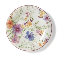Crafted from premium porcelain, the Mariefleur salad plate boasts a refreshingly modern watercolor design with bright pinks, light greens and sunny yellows. Crafted from premium porcelain, the Mariefleur salad plate boasts a refreshingly modern watercolor design with bright pinks, light greens and sunny yellows.