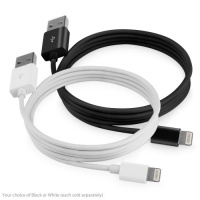 BoxWave USB Lightning Compatible Cable for All Apple Devices with New Apple Lightning Connector - USB A to Lightning Compatible Cable to Charge AND Sync the Apple iPhone 5, iPad 4, iPad mini, New iPod Touch and Nano - ***NEW AND IMPROVED VERSION!*** (Blac BoxWave USB Lightning Compatible Cable for All Apple Devices with New Apple Lightning Connector - USB A to Lightning Compatible Cable to Charge AND Sync the Apple iPhone 5, iPad 4, iPad mini, New iPod Touch and Nano - ***NEW AND IMPROVED VERSION!*** (Blac