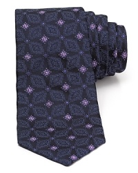 A handsome tie from Valentino in plush Italian silk brings refinement to your everyday office attire and special occasions alike. A handsome tie from Valentino in plush Italian silk brings refinement to your everyday office attire and special occasions alike.