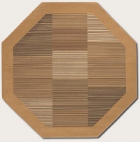 Couristan 0766/5860 Everest Hamptons/Sahara Tan 3-Feet 11-Inch Octagon Rug Couristan 0766/5860 Everest Hamptons/Sahara Tan 3-Feet 11-Inch Octagon Rug