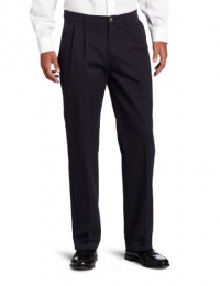 Lee Men's Big-Tall Custom Fit Relaxed Pleated Pant