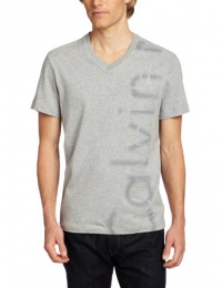 Calvin Klein Sportswear Men's Logo - Short Sleeve V Neck Tee Calvin Klein Sportswear Men's Logo - Short Sleeve V Neck Tee