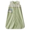 HALO SleepSack 100% Cotton Applique Wearable Blanket, Lime Green, Medium