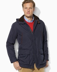 A handsome reincarnation of an iconic staple, the Hadley Car Coat is the ultimate crisp-weather essential for those on the go. A handsome reincarnation of an iconic staple, the Hadley Car Coat is the ultimate crisp-weather essential for those on the go.