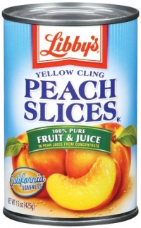 Libby's Peaches Sliced In Pear juices Concentrate, 15-Ounces Cans (Pack of 12) Libby's Peaches Sliced In Pear juices Concentrate, 15-Ounces Cans (Pack of 12)