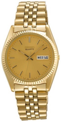 Seiko Men's SGF206 Dress Gold-Tone Watch