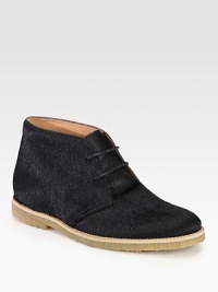 A comfortable go-to silhouette of lush pony hair, with a rubber sole for added traction. Pony hair upperLeather liningRubber solePadded insoleImported A comfortable go-to silhouette of lush pony hair, with a rubber sole for added traction. Pony hair upperLeather liningRubber solePadded insoleImported