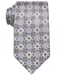 One to grow on. This floral-patterned tie from Countess Mara immediately brings your work wardrobe to life. One to grow on. This floral-patterned tie from Countess Mara immediately brings your work wardrobe to life.