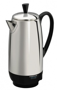 Farberware FCP412 12-Cup Percolator, Stainless Steel